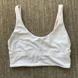 Align reversible bra (pink/white)